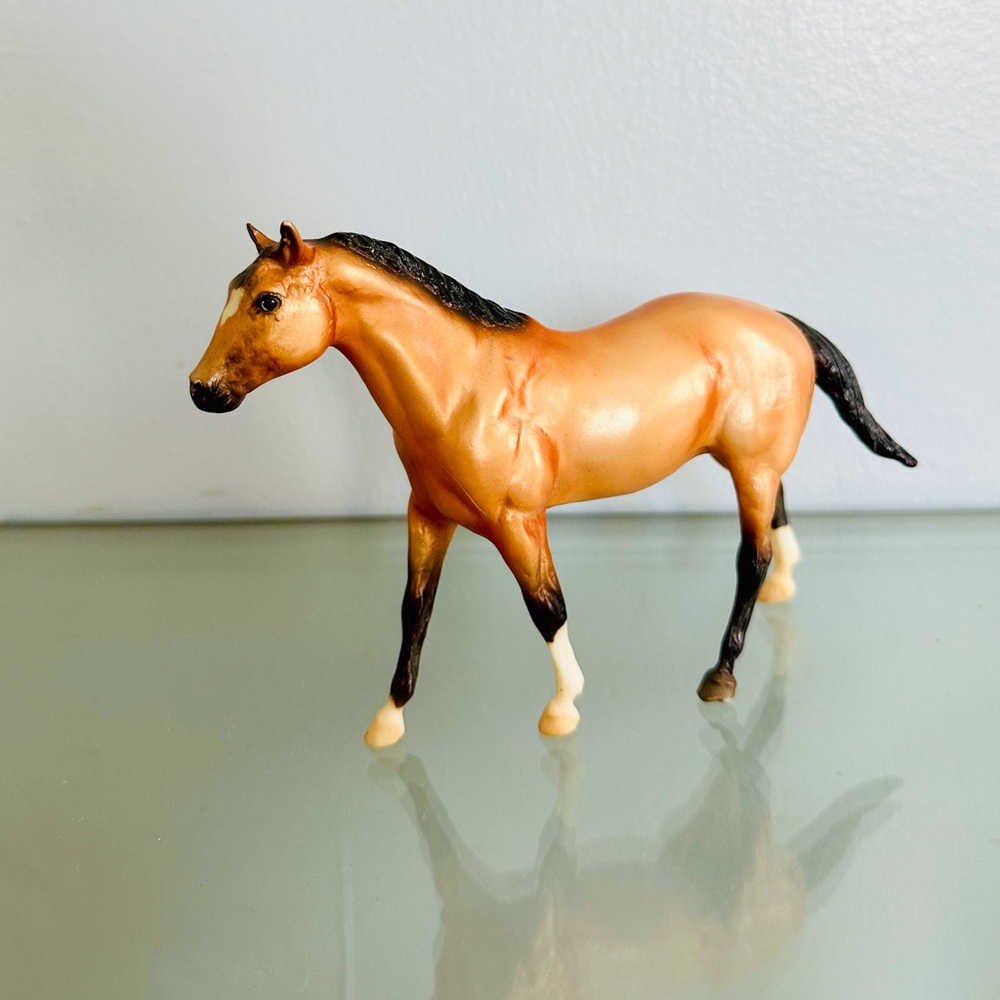 Buckskin Breyer Quarter Horse Stallion